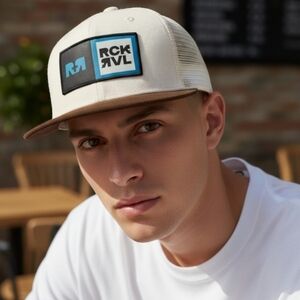 🆕️Rock Revival Patch Color Block Snap Back Cap. Men's Size: OS Fits All